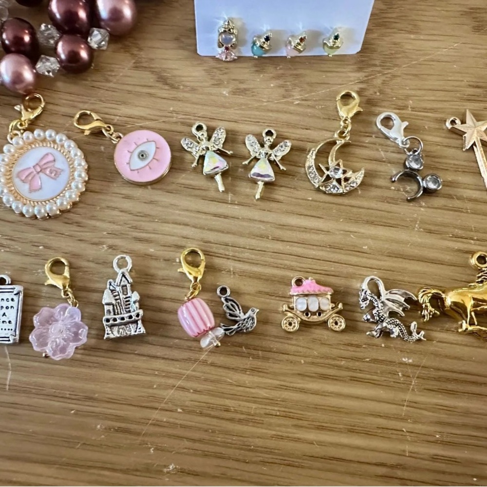 Sleeping Beauty Themed DIY Charm Kit